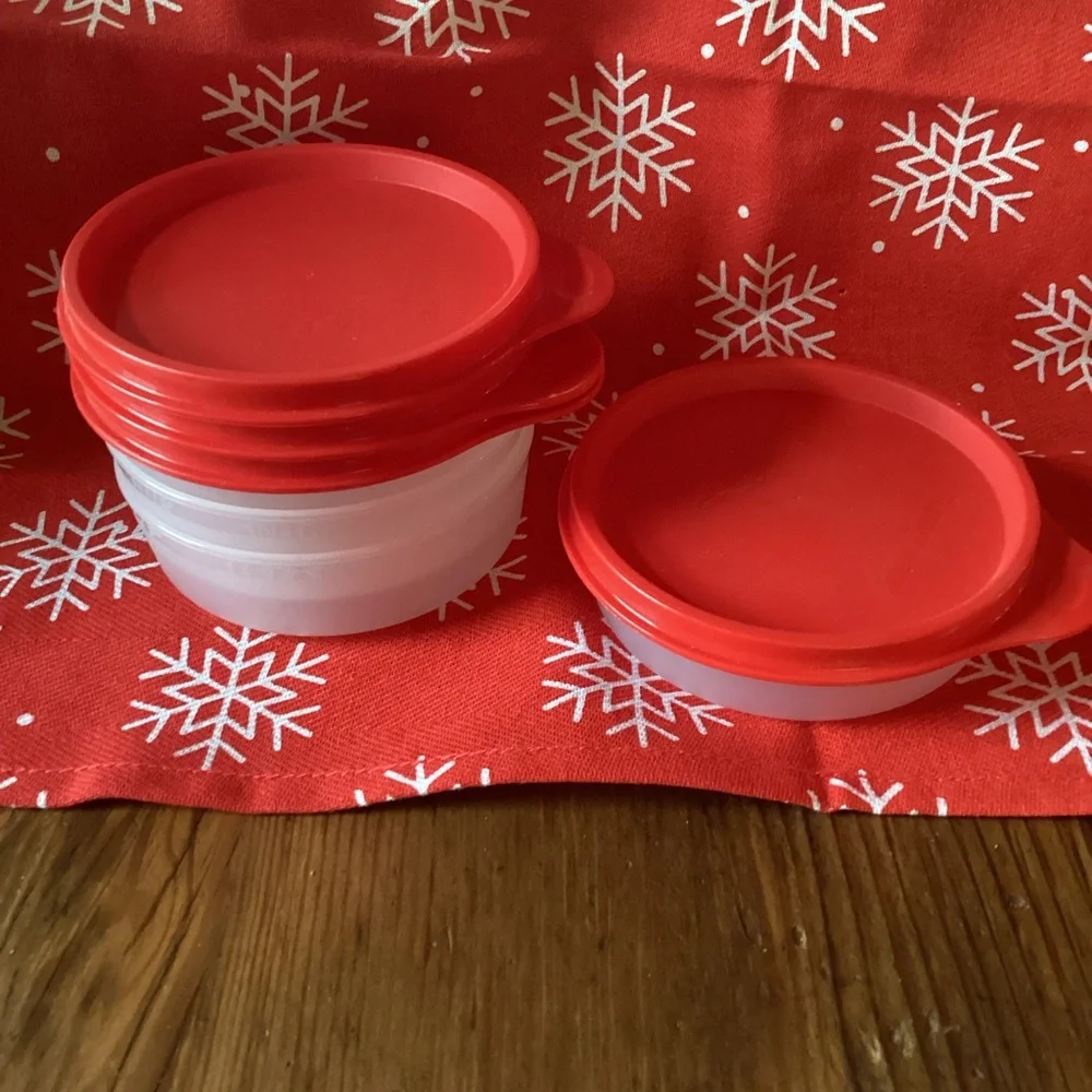 Tupperware Bundle of Mini Containers - set of 8